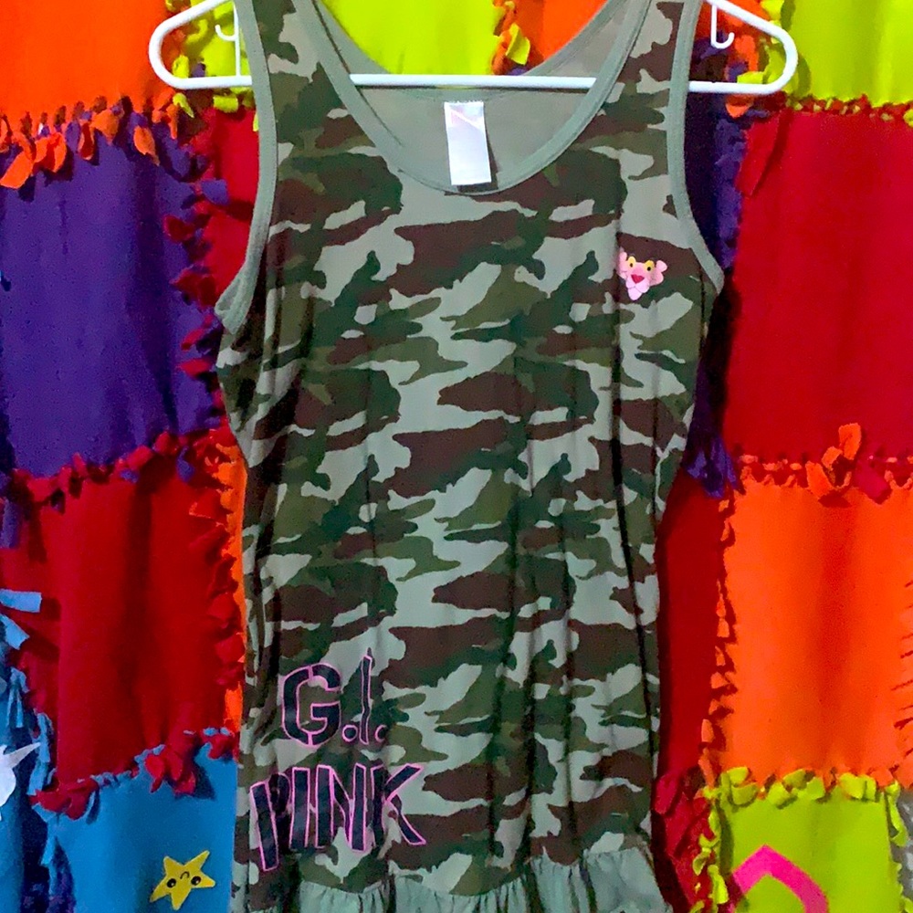 I am sailing a camo dress